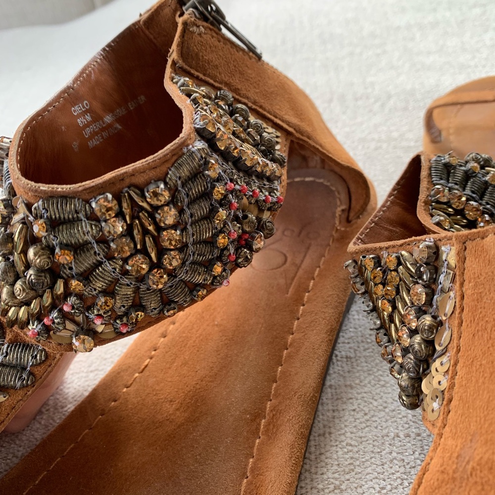 Free People Leather Sandal by Bacio 61 - size 8.5 - Picture 2 of 6
